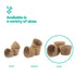 22cm Large Seagrass Plant Pots Set of 3